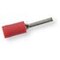 Isolierter Verbinder 1,9x1,9 mm rot
